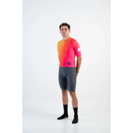 Ver más sobre Indumentarias Jersey Remera SS Pro Evo CC9 Naranja con Fucsia, Argentina