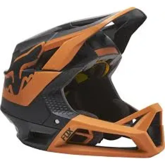 Ver más sobre Protecciones Casco Fox Integrado Proframe Helmet TUK Marron, Argentina